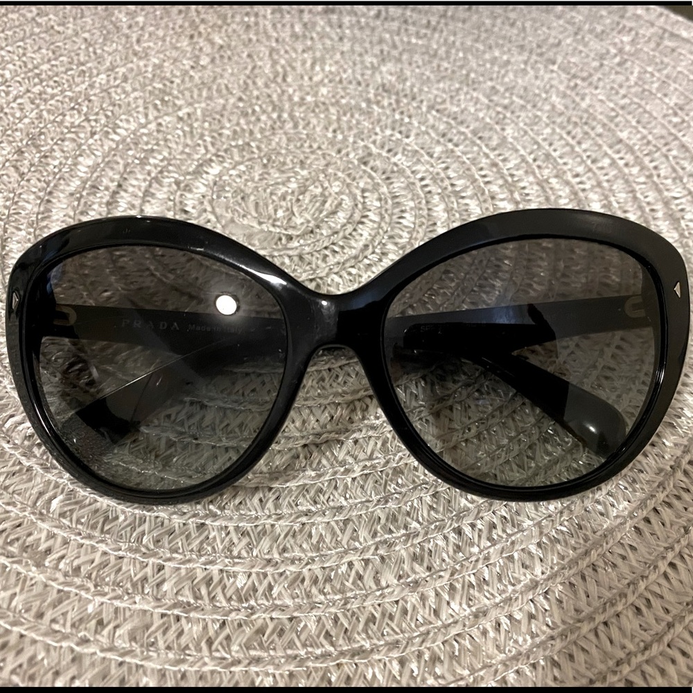 SOLD - Prada Sunglasses Semi Cat-eye Style